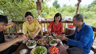 The Whole Family Has Completed the Passion Fruit Trellis, Water Overflows, Mom Makes an Attractiv...