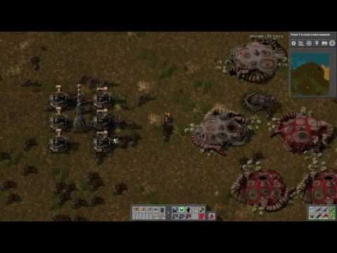 Let's Play - Factorio (Part 33) - Laser Turret Setup (#GET_REKT!)