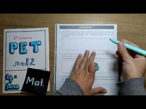 CORREÇÃO PET Vol. 2 _ MAT _ 4º Ano _ #FiqueEmCasa e Estude #Comigo