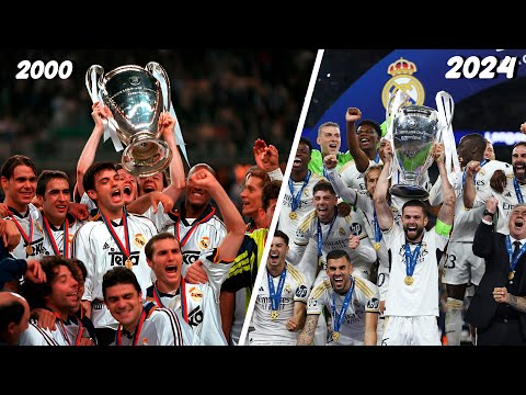 Real Madrid - All Champions League Finals From 2000 to 2024 [HD]