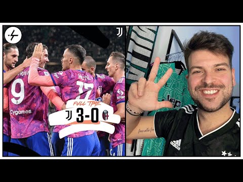 Juventus Bologna 3-0 | Una squadra DIVERSA in CONTROPIEDE, non siamo guariti ma godiamoci i 3 punti