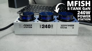 mfish E-Tank GaN 240W Power Station REVIEW: One Charger to Power Your Whole Desk!