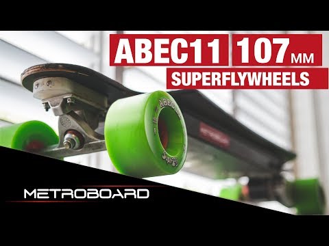 ABEC11 107MM SuperFly Wheels For Electric Skateboard - METROBOARD