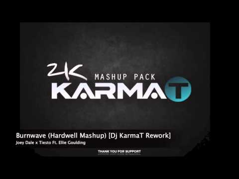 Joey Dale x Tiesto Ft. Ellie Goulding - Burnwave (Hardwell Mashup) [Dj KarmaT Rework]