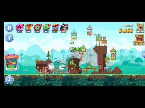 Angry Birds Friend Tournament Level 7 week 978 Three Stars with Sling Shot 16 Sept 2021