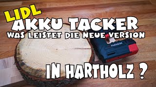 Lidl - PARKSIDE® Akku Tacker PAT 4 C4 - Hartholz