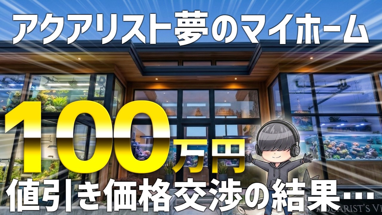 【衝撃】家建てるための土地を100万円値下げ交渉したらとんでもないことに。#800【アクアリウム】