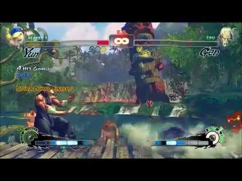 Super Street Fighter IV: Arcade Edition 2012   Yun vs Gen  Gameplay