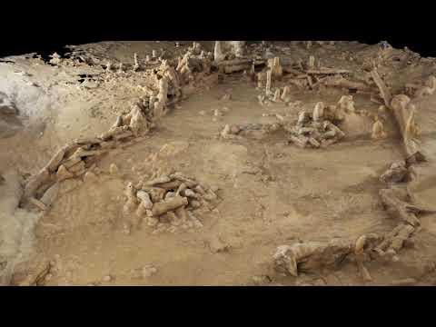 Grotte de Bruniquel - Modèle 3D - Photogrammétrie
