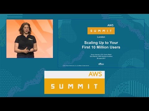 AWS Summit Series 2017: London - Scaling Up to Your First 10 Million Users