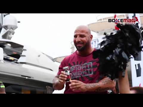 Frederic SINISTRA vs Gregory TONY - Replay de la pesée officielle / Fight Night Saint Tropez