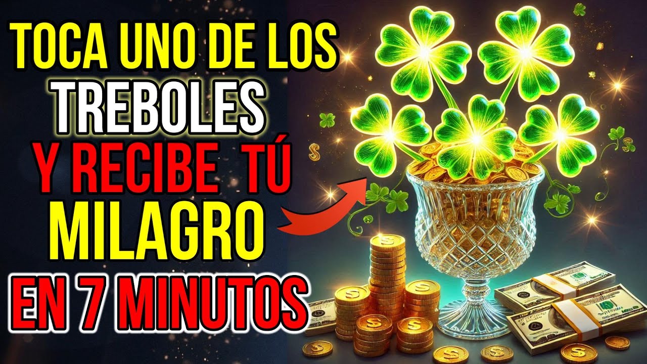 😍💲 TOCA Un TREBOL y Tu MILAGRO Llega en 7 Min 💸💲¡ESCUCHA y RECIBE HOY ! Mensaje de Dios Para Ti Hoy
