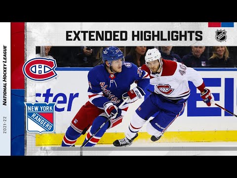 Montreal Canadiens vs New York Rangers Nov 16, 2021 HIGHLIGHTS