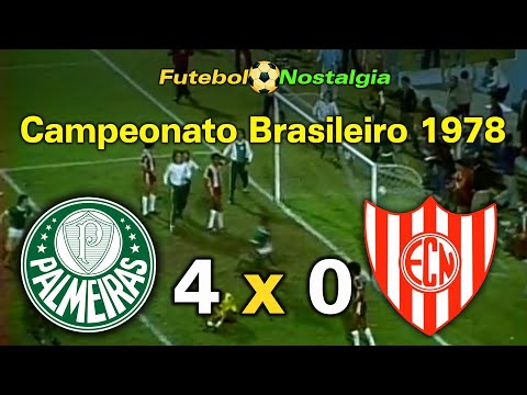 Palmeiras 4 x 0 Noroeste - 19-07-1978 ( Campeonato Brasileiro )