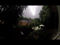 Fork Lightning Hits London Crystal Palace Tower 2 WOW