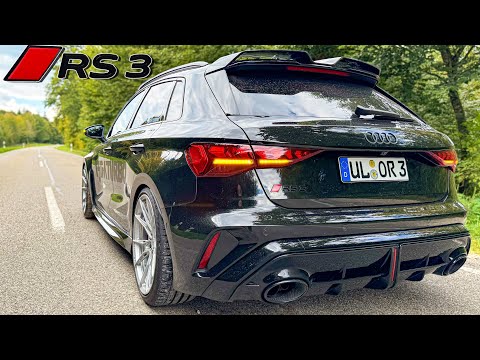 2026 AUDI RS3 8Y BTM TURBO // LOUD & LEGAL // REVIEW on AUTOBAHN