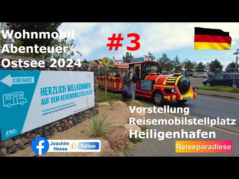 WOMO 🚐Abenteuer 🇩🇪Ostsee 2024 #3 Reisemobilstellplatz Heiligenhafen, Urlaub an der Ostsee