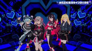 AZKi, Kanade, Riona & Su Where Our Blue Is/Ao no sumika/青のすみか -Tatsuya Kitani【AZKi 3DLIVE BDAY 2025】