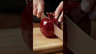 Glass Fruit Cutting AMSR #ai #fruitasmr #asmr #relaxing #fruitsounds #satisfying #fruitchopping