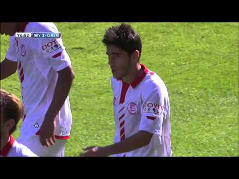 Gol de Jairo Samperio (Sevilla FC) - Sevilla FC vs CA Osasuna.