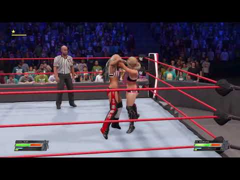 WWE 2K22 : Alexa Bliss Vs Liv Morgan Extreme Rules Match