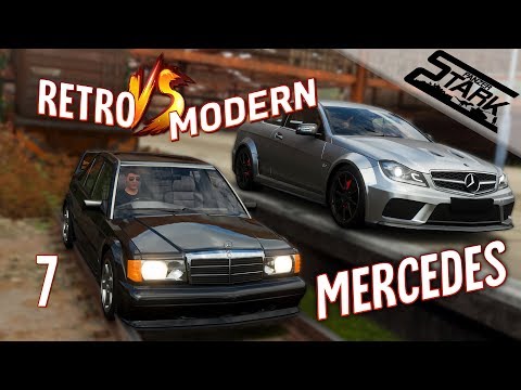 Retro Vs Modern - 7.Rész (Mercedes 190E vs C63 | 1990 vs 2012) - Stark