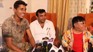 Download lagu Interview of Aditya Raj, Dheeraj Thakur and KK Goswami for film Panch Mehariya mp3