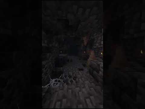 Terrifying Minecraft Cave Exploration