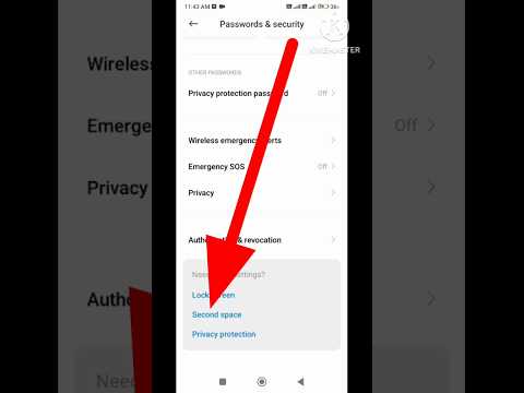 second space in redmi