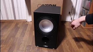 Canton AS85.3 SC Subwoofer Unboxing (German/HD)