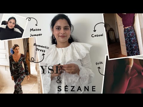 My FIRST Yse Paris Haul +  a few pieces from Sezane Winter Collection