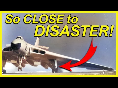 Avro Vulcan Near Disaster at Wellington Airshow
