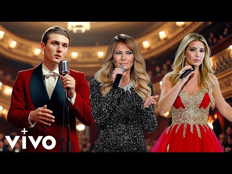Barron Trump's Epic Red Carpet Duet with Ivanka, Melania, & Donald!  |AI Cover & Art|