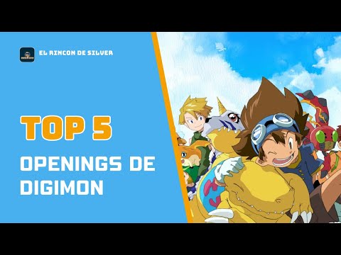 Top 5 openings de Digimon