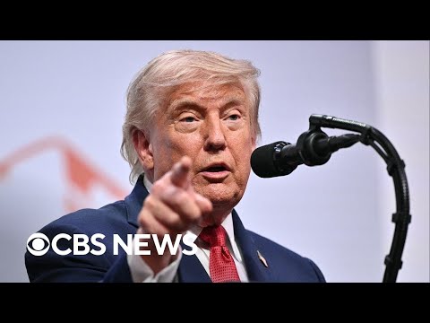 Watch: Trump takes questions on Iran deal, Israel, Lebanon and more