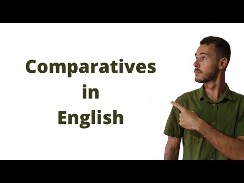 Como usar os Comparativos em Inglês  'ER' 'IER' ou 'MORE'