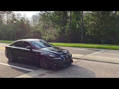 Lexus is250 - Invidia exhaust drive by