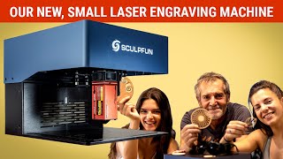 Unboxing, Testing, and Review of Sculpfun iCube ProMax 10w - Our New, Small Laser Engraving Machine