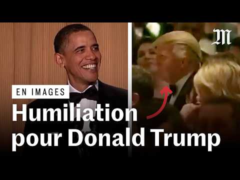 Dîner des correspondants de la Maison Blanche : quand Donald Trump a été humilié par Barack Obama