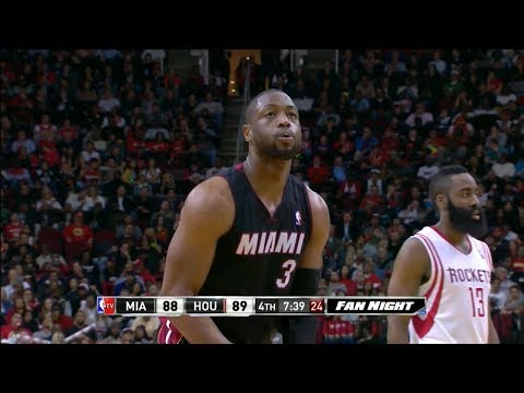 2014.03.04 - Dwyane Wade Full Highlights at Rockets - 24 Pts, 6 Assists