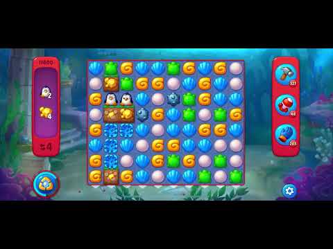 Fishdom Hard level 11400 no boosters フィッシュダム ハード