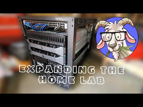 "Rack & Stack" a new home lab setup.