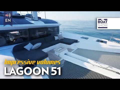 [ENG] NEW LAGOON 51 - Sailing Catamaran Review - The Boat Show