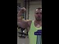 Carin The Bodybuilder-Huge biceps flexed !