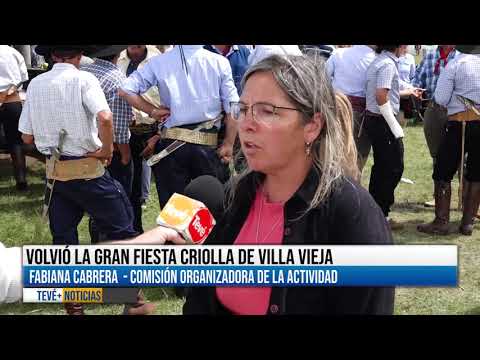 FABIANA CABRERA Gran fiesta criolla de Villa Vieja