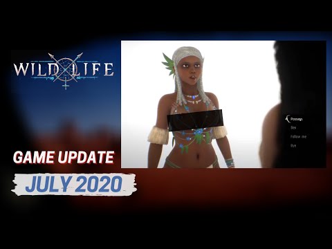 Extra customizations and a new character - July 2020 #WildLifeGame