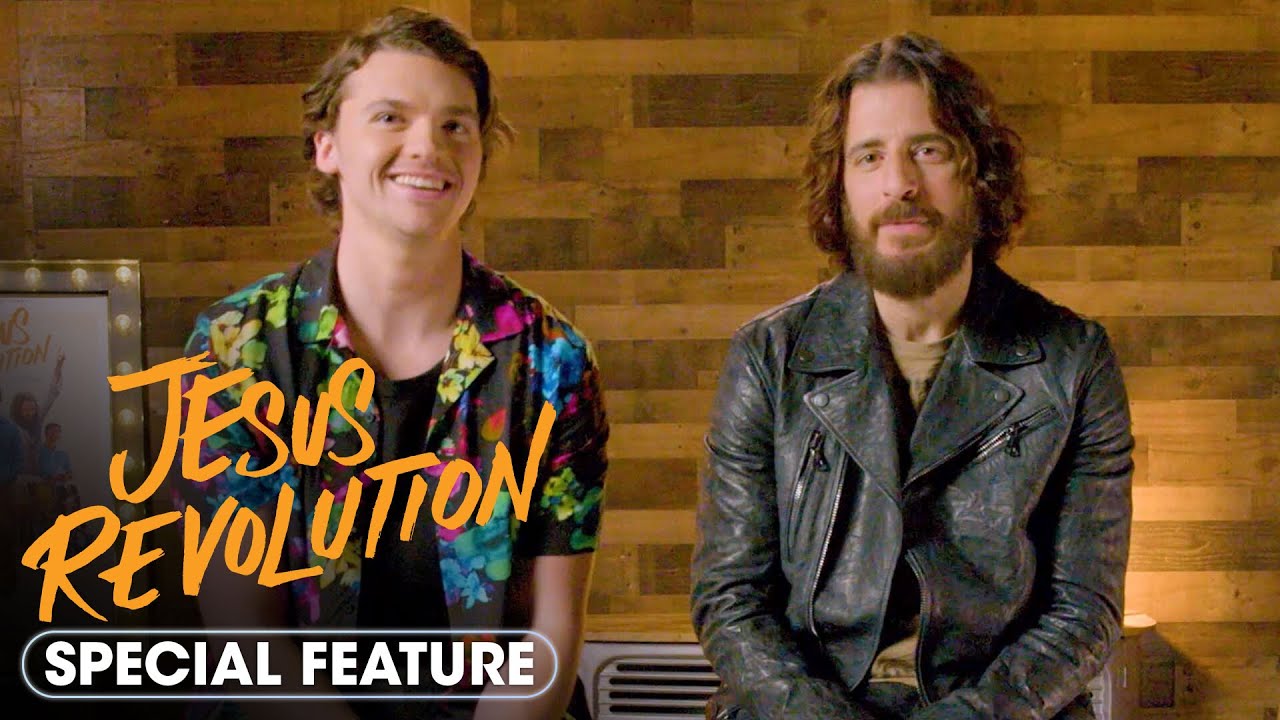 Jesus Revolution (2023 Movie) Special Feature 'Fan Q&A' - Joel Courtney, Jonathan Roumie
