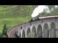 "Harry Potter" steam train, Glenfinnan, Scotland ...