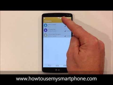 How to Send a Picture Message - LG G3