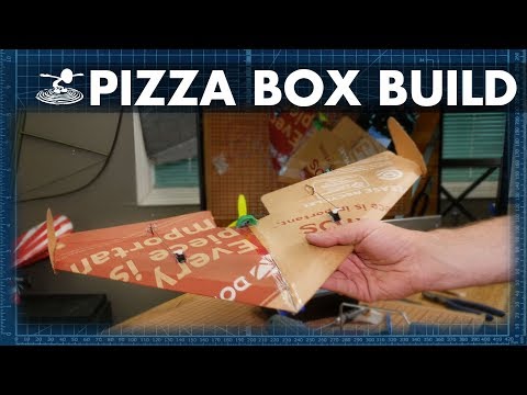 How to Build an RC Plane from a Pizza Box - FT Slice  //  BUILD